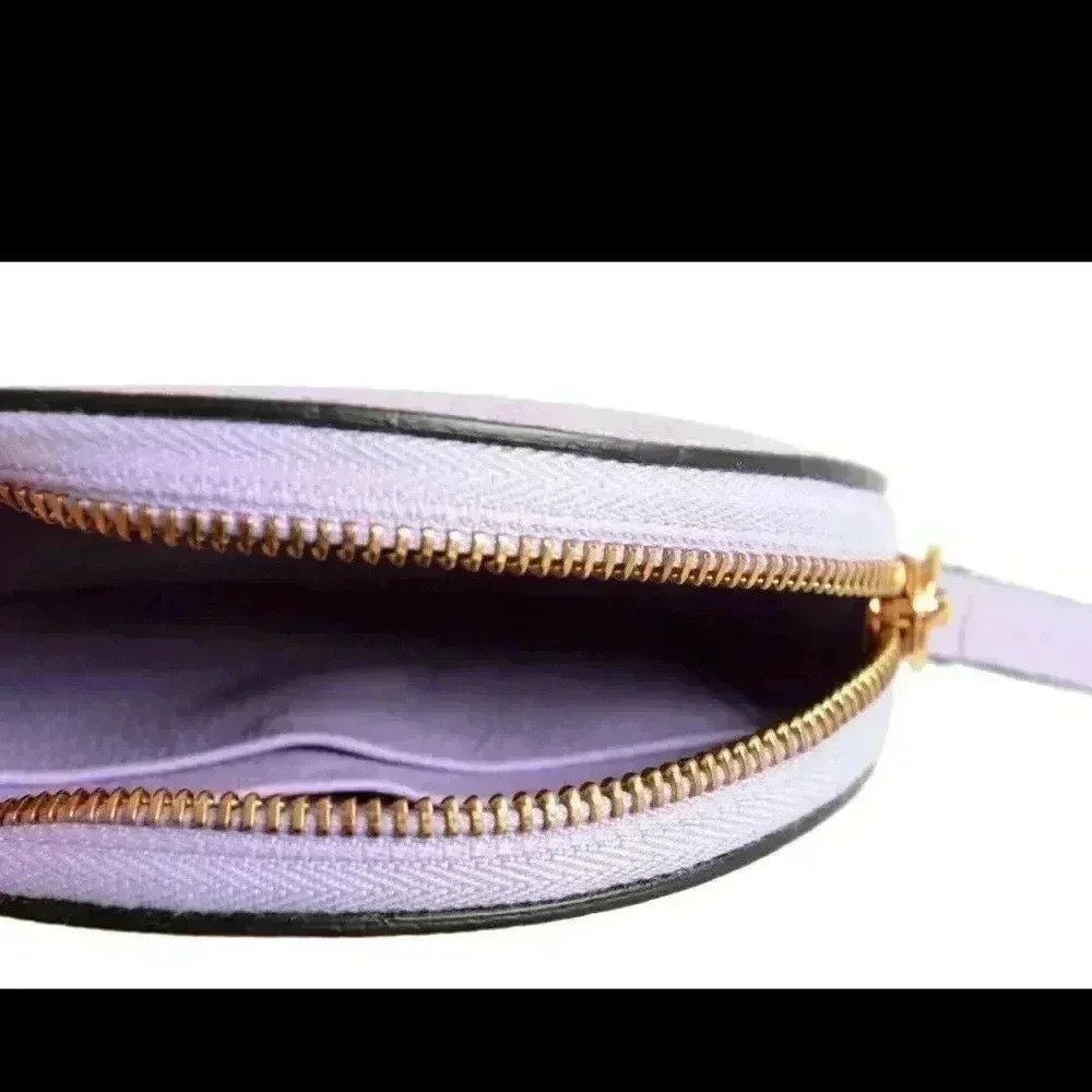 NWT VERSACE PURPLE CALF LEATHER MINI BAG - Picture 6 of 8